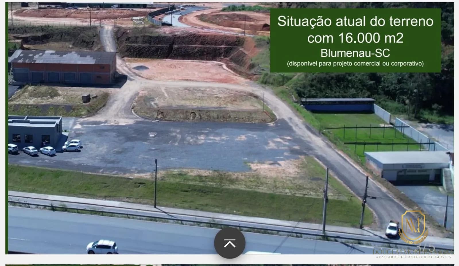 🏗️ ÁREA ESTRATÉGICA PARA EMPREENDIMENTO – BLUMENAU/SC